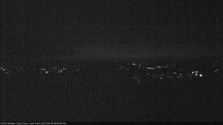 Lake Travis webcam, August 30, 2019 7:55 PM CT
