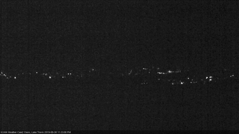 Lake Travis webcam, August 30, 2019 10:25 PM CT