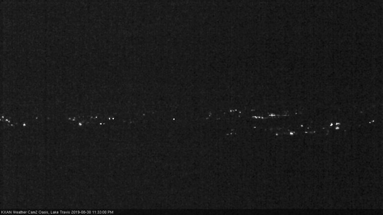 Lake Travis webcam, August 30, 2019 10:35 PM CT