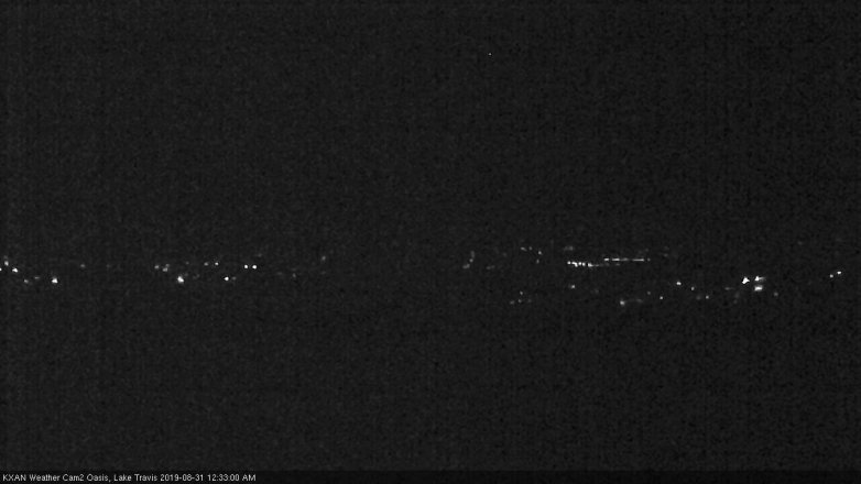 Lake Travis webcam, August 30, 2019 11:35 PM CT