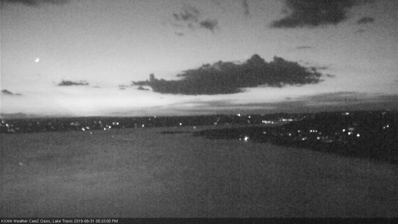 Lake Travis webcam, August 31, 2019 7:35 PM CT