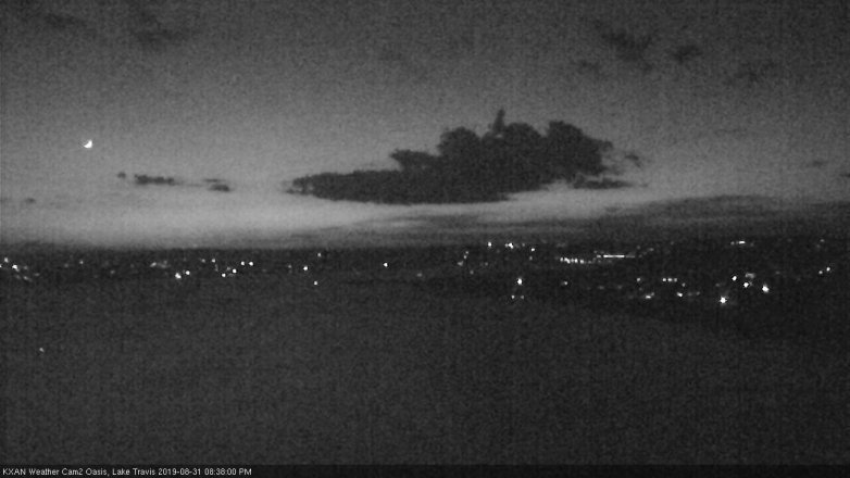 Lake Travis webcam, August 31, 2019 7:40 PM CT