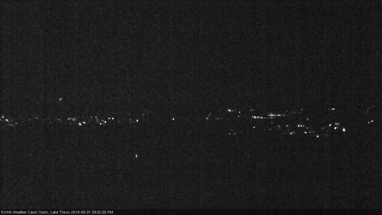 Lake Travis webcam, August 31, 2019 8:05 PM CT