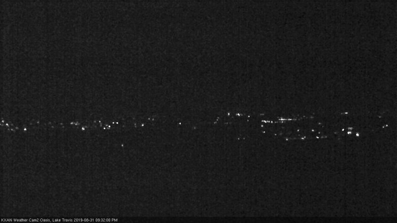 Lake Travis webcam, August 31, 2019 8:35 PM CT