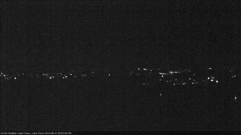 Lake Travis webcam, August 31, 2019 8:55 PM CT
