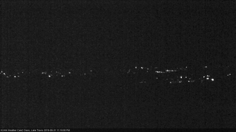 Lake Travis webcam, August 31, 2019 10:20 PM CT