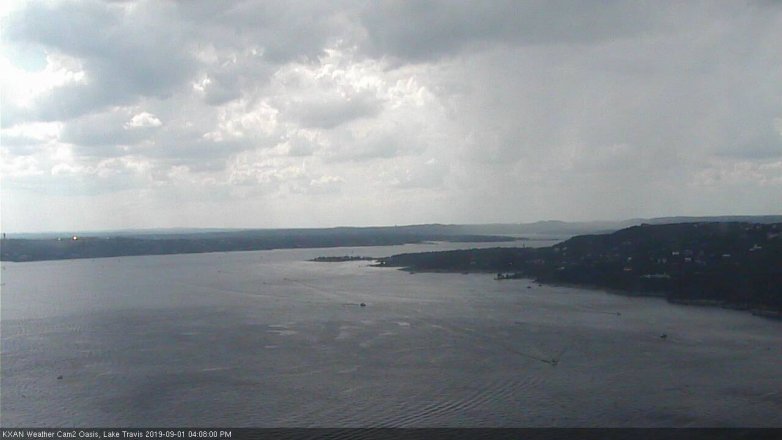 Lake Travis webcam, September 1, 2019 3:10 PM CT