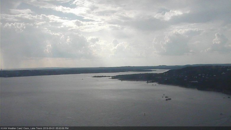 Lake Travis webcam, September 1, 2019 4:05 PM CT