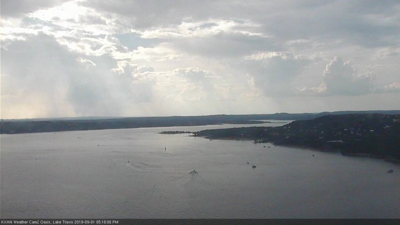 Lake Travis webcam, September 1, 2019 4:20 PM CT