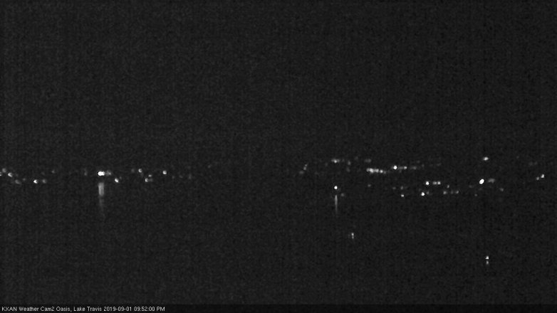 Lake Travis webcam, September 1, 2019 8:55 PM CT