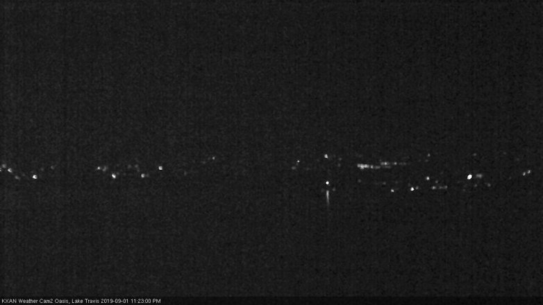 Lake Travis webcam, September 1, 2019 10:25 PM CT