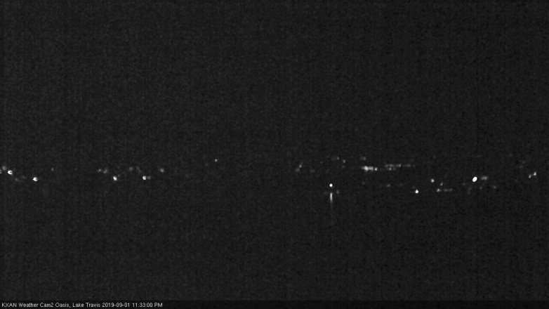 Lake Travis webcam, September 1, 2019 10:35 PM CT