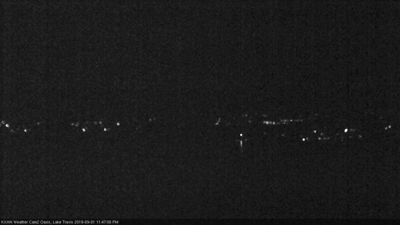Lake Travis webcam, September 1, 2019 10:50 PM CT