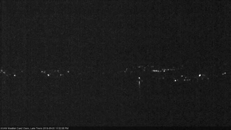 Lake Travis webcam, September 1, 2019 10:55 PM CT
