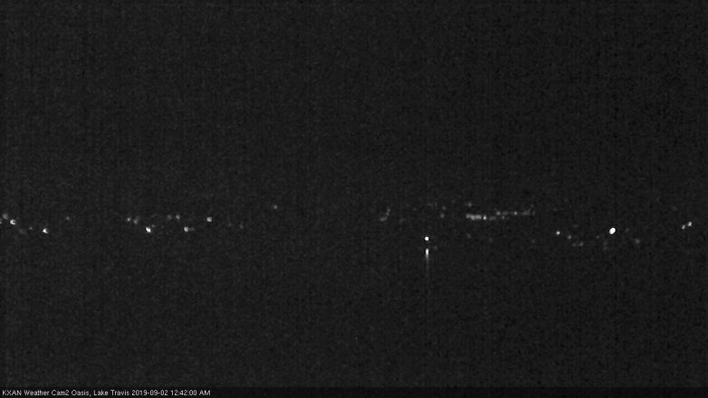 Lake Travis webcam, September 1, 2019 11:45 PM CT