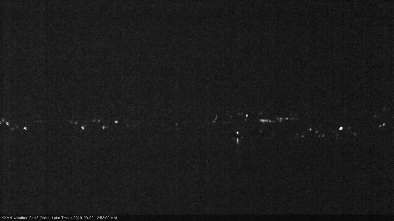 Lake Travis webcam, September 1, 2019 11:55 PM CT