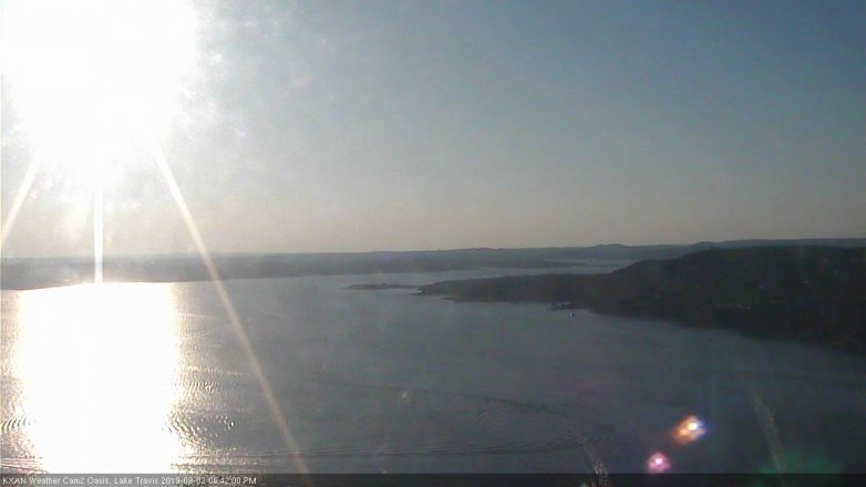 Lake Travis webcam, September 2, 2019 5:45 PM CT