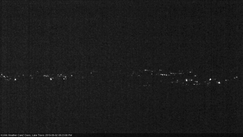 Lake Travis webcam, September 2, 2019 8:25 PM CT