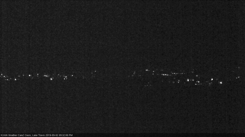 Lake Travis webcam, September 2, 2019 8:35 PM CT