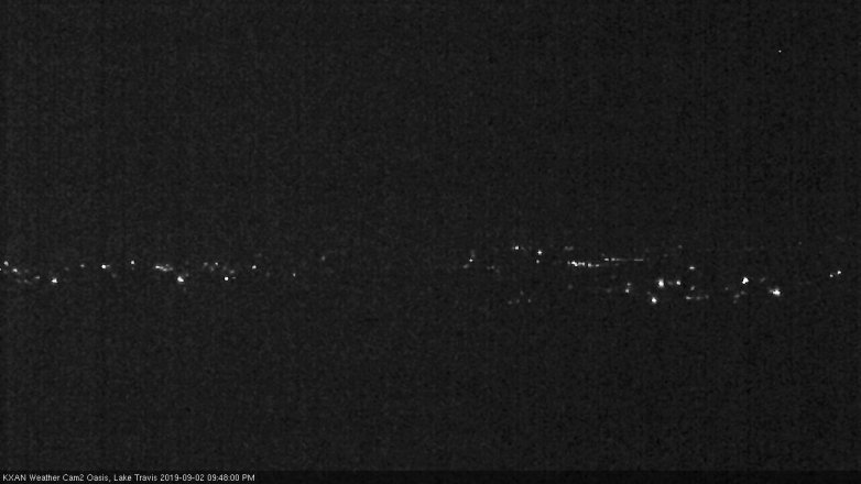 Lake Travis webcam, September 2, 2019 8:50 PM CT