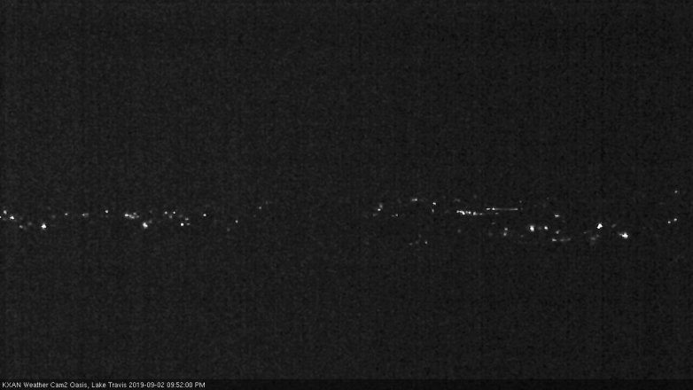 Lake Travis webcam, September 2, 2019 8:55 PM CT