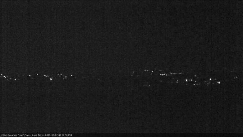 Lake Travis webcam, September 2, 2019 9:00 PM CT
