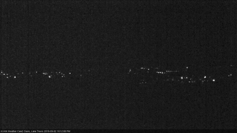 Lake Travis webcam, September 2, 2019 9:15 PM CT