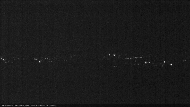 Lake Travis webcam, September 2, 2019 9:35 PM CT