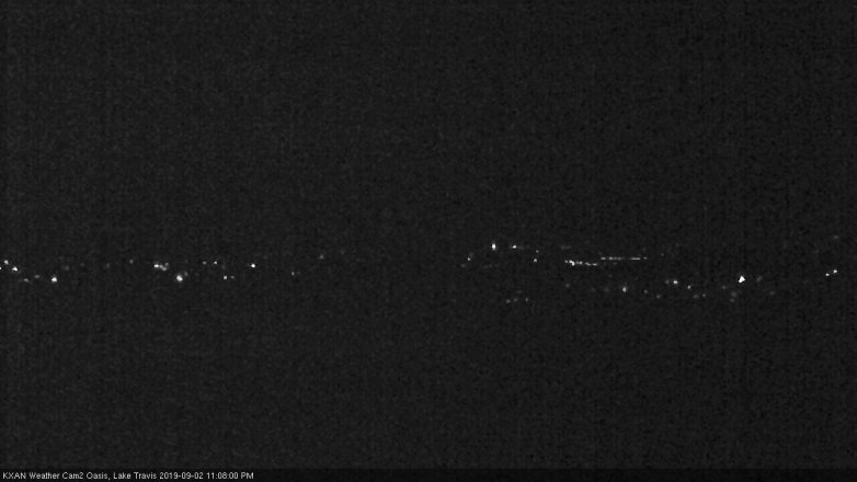 Lake Travis webcam, September 2, 2019 10:10 PM CT