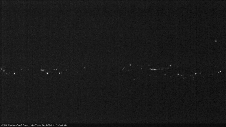 Lake Travis webcam, September 2, 2019 11:35 PM CT
