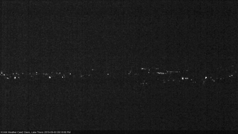 Lake Travis webcam, September 3, 2019 8:20 PM CT