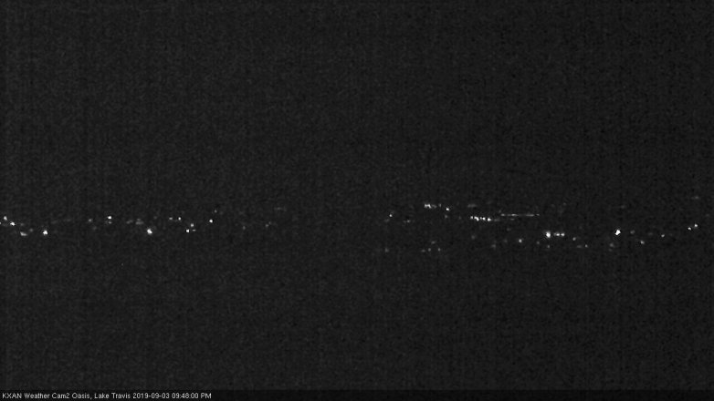 Lake Travis webcam, September 3, 2019 8:50 PM CT