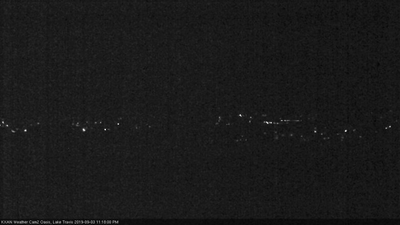 Lake Travis webcam, September 3, 2019 10:20 PM CT