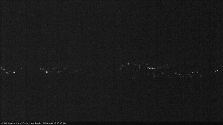 Lake Travis webcam, September 3, 2019 11:35 PM CT