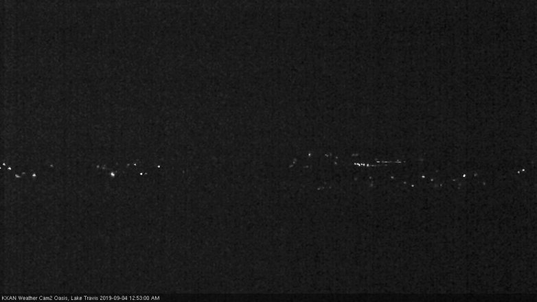 Lake Travis webcam, September 3, 2019 11:55 PM CT