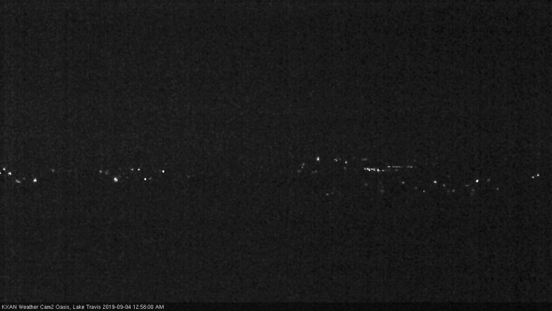 Lake Travis webcam, September 3, 2019 12:00 AM CT