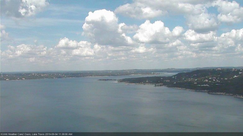 Lake Travis webcam, September 4, 2019 10:40 AM CT