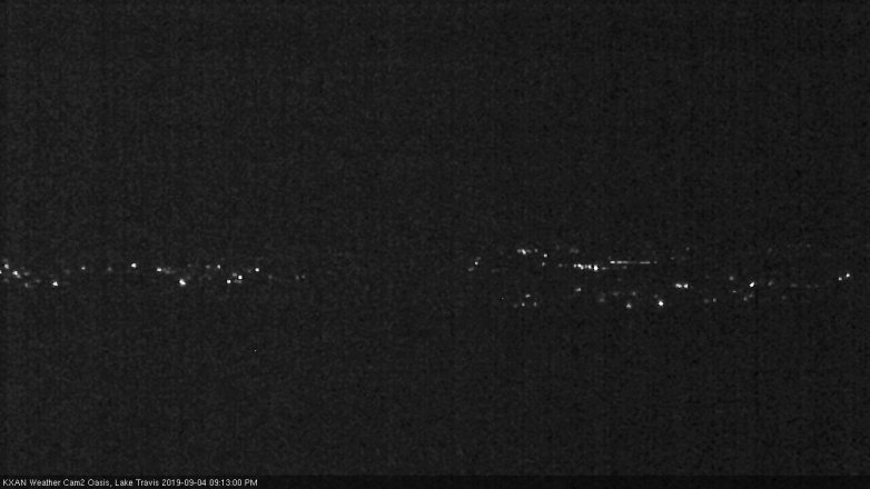 Lake Travis webcam, September 4, 2019 8:15 PM CT