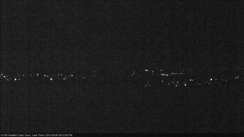 Lake Travis webcam, September 4, 2019 8:35 PM CT