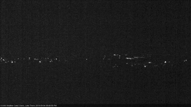 Lake Travis webcam, September 4, 2019 8:50 PM CT