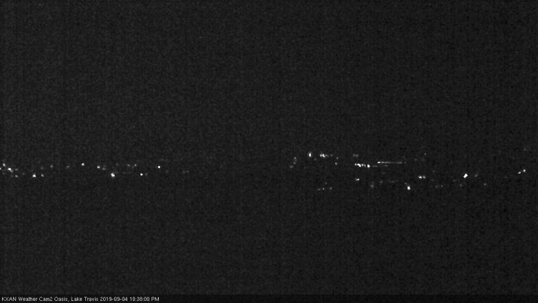 Lake Travis webcam, September 4, 2019 9:40 PM CT