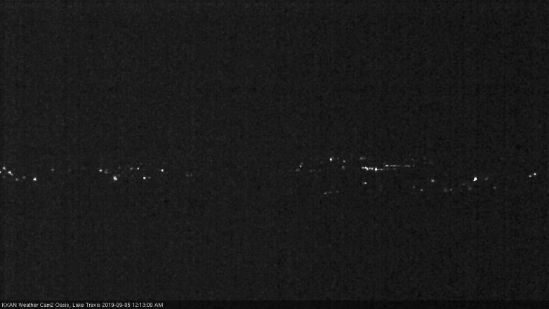 Lake Travis webcam, September 4, 2019 11:15 PM CT