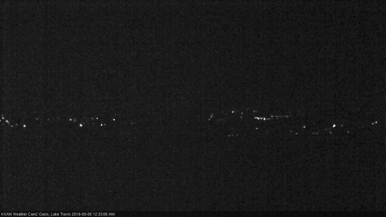 Lake Travis webcam, September 4, 2019 11:35 PM CT