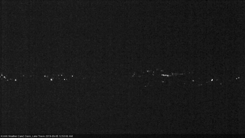 Lake Travis webcam, September 4, 2019 11:55 PM CT