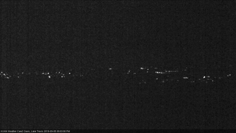 Lake Travis webcam, September 5, 2019 8:05 PM CT
