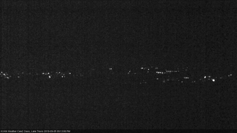 Lake Travis webcam, September 5, 2019 8:15 PM CT
