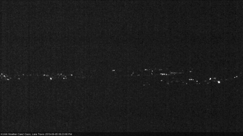 Lake Travis webcam, September 5, 2019 8:25 PM CT