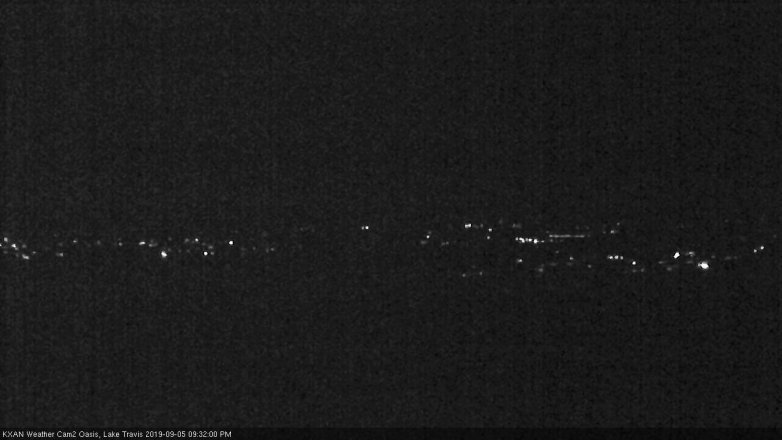 Lake Travis webcam, September 5, 2019 8:35 PM CT