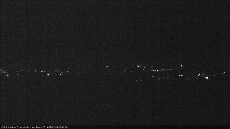 Lake Travis webcam, September 5, 2019 8:55 PM CT