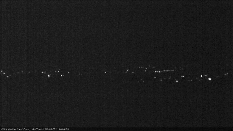 Lake Travis webcam, September 5, 2019 10:10 PM CT